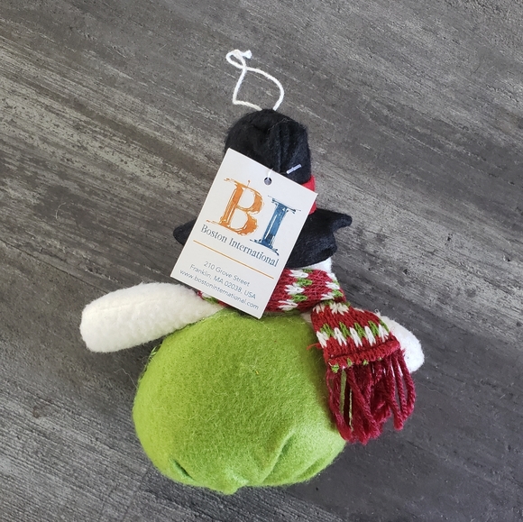 Xmas Snowman BI Small Holiday Decor - Picture 2 of 2